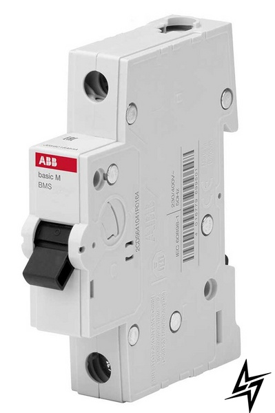 Автоматичний вимикач ABB 2CDS641041R0504 Basic M 1P 50A C 4,5kA фото