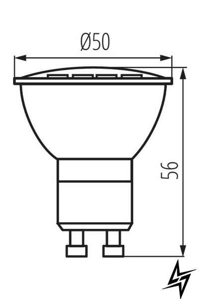 Світлодіодна лампа 31234 Kanlux Miledo GU10 фото