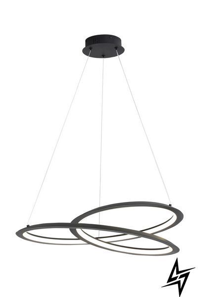 Люстра Goldlux 331106 LED 44 Вт, 4000 K, чорна, 60 &times; 150 см фото