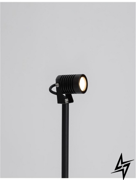 Вуличний освітлювальний стовпчик Nova luce Fend 9271433 LED  фото наживо, фото в дизайні екстер'єру
