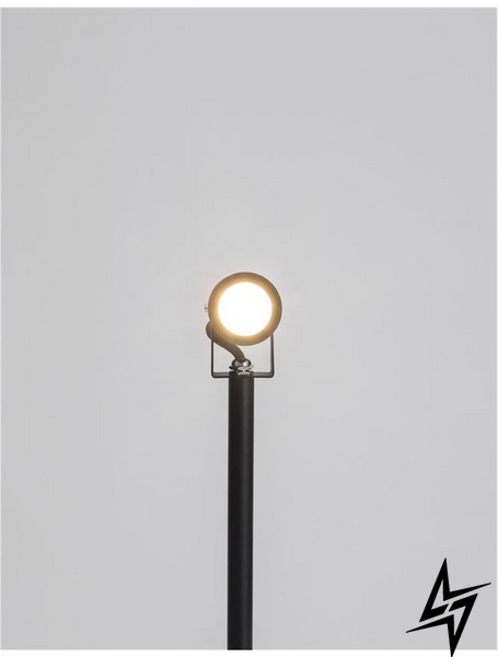 Уличный осветительный столбик Nova luce Fend 9271433 ЛЕД  фото в живую, фото в дизайне экстерьера
