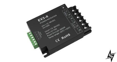 LED-повторитель DEYA 12-24VDC, 10A*3CH EV3-X EV3-X фото