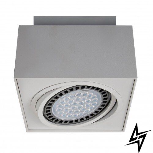 Точечный накладной светильник Zumaline Boxy Cl 20074-WH 18791 фото в живую, фото в дизайне интерьера