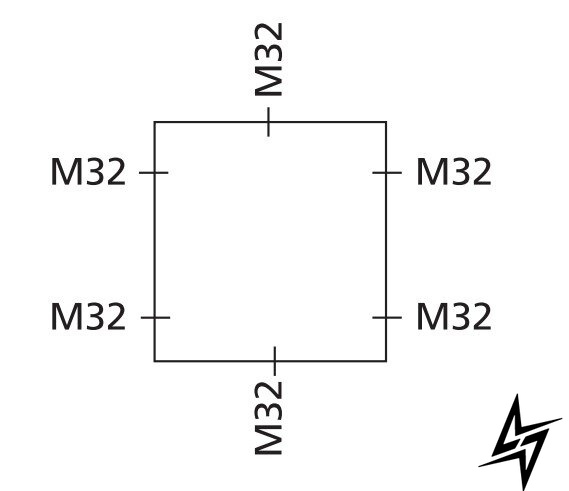 Розподільна коробка Spelsberg WK 100-10² (клема 5х10мм²) IP54 sp41040601 фото