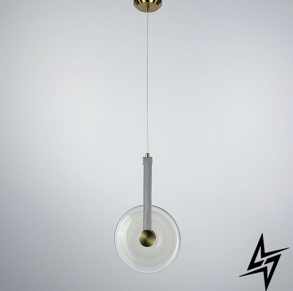 Креативный подвесной светильник LE25385 LED 2W 4000K 20x36x20см Латунь SE 05-100 фото в живую, фото в дизайне интерьера