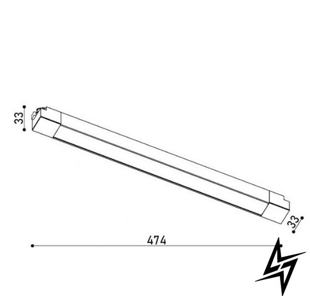 Трековый светильник Kloodi KD-LINE TR474 PC 30W 4K WH белый KD-LINE TR474 PC 30W 4K WH фото