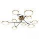 Стельова люстра Fancy LED lamp бронзова 55 Вт 23-15242 059496/9bk-gd - зображення 4