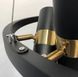 Современная дизайнерская модель светильника на тросах с плафонами-спотами LE26535 6xGU10 45x45см Черный J 063/6 BK фото в дизайне интерьера, фото в живую 1/5