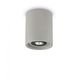 Точковий накладний світильник Ideal Lux Oak Pl1 Round Cemento 150437 22984 фото в дизайні інтер'єру, фото наживо 6/7