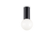 Точечный накладной светильник Ideal Lux Petit Pl1 Nero 232980 47518 фото в дизайне интерьера, фото в живую 1/4
