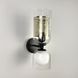 Настенное бра с выключателем на 2 лампы G9 36&times;12 см черное 26-6068 - изображение 7