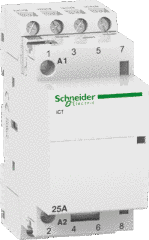 A9C20134 Контактор iCT Acti9 25А 24В 4НО Schneider Electric фото