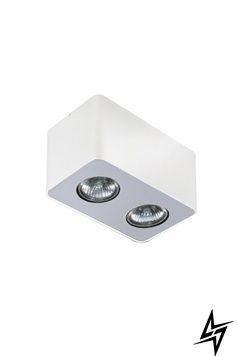 Точечный накладной светильник Azzardo AZ1386 Nino 2 White Aluminium фото