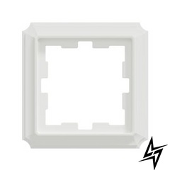 Рамка 1 постова D-Antique MTN4010-4735 білий лотос фото
