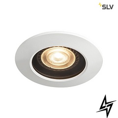 Точечный врезной светильник SLV Varu 1001931 24836 фото в живую, фото в дизайне интерьера