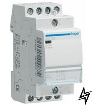 Контактор 63A ESC264 (2НЗ, 230В) 3м Hager фото