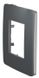 Однопостовая рамка Unica New Studio Color NU280222 дымчато-серый/антрацит Schneider Electric фото 4/7