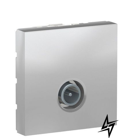 TV-розетка Schneider Electric NU346230 Unica New, алюміній, матова, IP20 фото