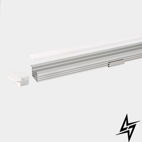 LED-профіль врізний ALUMLED з розсіювачем 3м LP22121_3 LP22121_3 фото
