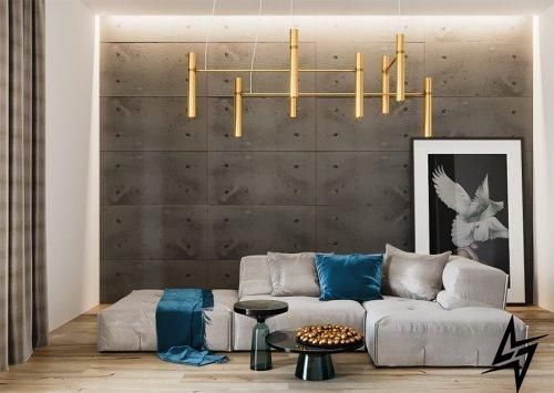 Люстра Tube chandelier PikArt 5299-1 Золотой Комплект: 100 см+120 см+150 см+200 см 5299-1 фото