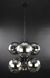 Підвісна стельова люстра в стилі LOFT лофт L23-37293 Чорний 0666/6-gr фото в дизайні інтер'єру, фото наживо 2/5
