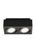 Точечный накладной светильник Zumaline Boxy Cl 20075-BK черный 2&times;GU10 20075-BK - изображение 1