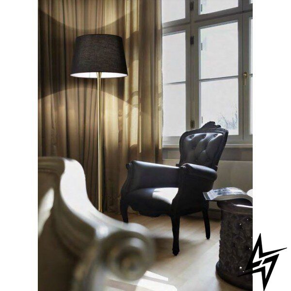 Настольная лампа 032368 London Cromo Tl1 Small Ideal Lux  фото в живую, фото в дизайне интерьера