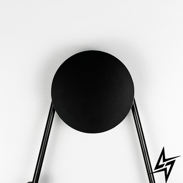 Настенный светильник с акриловыми бусинами в черном корпусе LE29871 LED 13W 3500K 31x57см Черный WFZ 1/10 фото в живую, фото в дизайне интерьера