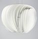 Подвесной светильник с декоративными пластинами LE26736 1xE27 50x50см Белый AA 235 фото в дизайне интерьера, фото в живую 7/10