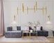 Люстра Tube chandelier PikArt 5299-1 Золотой Комплект: 100 см+120 см+150 см+200 см 5299-1 - изображение 3