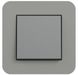 0211423 Рамка с антрацитовой подложкой E3 Темно-серый / Антрацит 1-постовая Gira фото 2/2