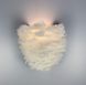 Настенный светильник из натуральных белых перьев LE26086 27x25см Белый WJU 83 WT фото в дизайне интерьера, фото в живую 5/7