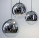 Подвесные светильники с серебряным напылением LE26186 30x30см Хром/Серебро AA 320 SL фото в дизайне интерьера, фото в живую 2/4