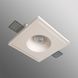 Гипсовый светильник встроенный квадрат 005 30378 CB 005 фото в дизайне интерьера, фото в живую 2/5