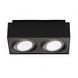 Точечный накладной светильник Zumaline Boxy Cl 20075-BK черный 2&times;GU10 20075-BK - изображение 3
