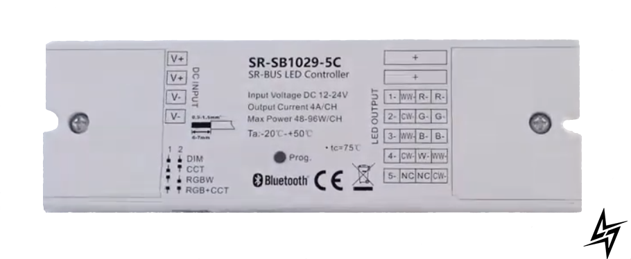 LED контроллер-приемник SR-SB1029-5C SR-SB1029-5C фото