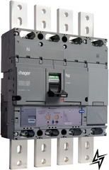 Автоматический выключатель HEE971H h1000 In=1000А 4P 70кА LSI Hager фото