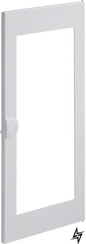 Белые двери VZ133N для 3-рядного щита Volta с прозрачным окном Hager фото