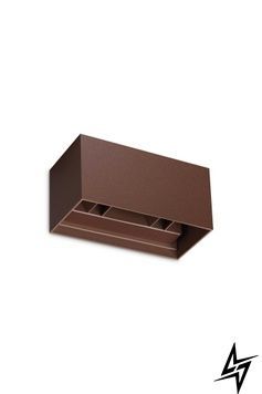 Вуличний настінний світильник Ideal Lux 328669 Atom Ap D20 Coffee фото