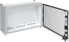 Трехсекционный шкаф FR33S Univers IP55/II 500x800x275мм (серый) Hager фото