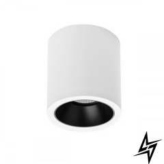 Накладной точечный светильник ZARlight 03360W/B Course R DIM White&Black ЛЕД  фото в живую, фото в дизайне интерьера
