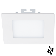 Точковий врізний світильник Eglo Fueva 1 94053 LED 72149 фото наживо, фото в дизайні інтер'єру