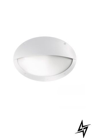 Настінний вуличний світильник Ideal Lux Maddi 096735 білий E27 IP66 фото