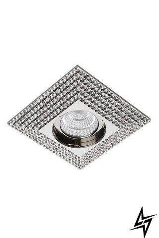 Точечный встраиваемый светильник Azzardo Piramide AZ1612 хром GU10 фото