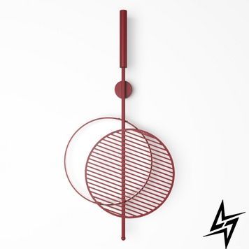 Бра настінне Mid B Cherry (RAL 3005) Червоний LED 1700Lm 4500K фото