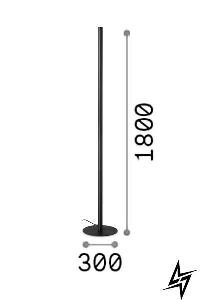 Торшер Ideal Lux Look 304915 черный 24 Вт 3000 K 304915 фото