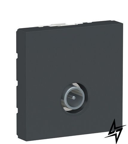 TV-розетка Schneider Electric NU346254 Unica New, антрацит, матова, IP20 фото
