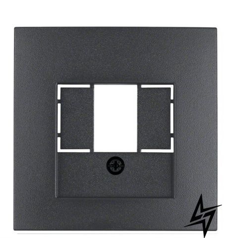 Накладка для громкоговорителей/USB-розеток, антрацит B.3/B.7 10331606 Berker фото
