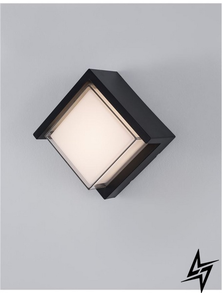 Вуличний настінний світильник Nova luce Max 9026001 LED  фото наживо, фото в дизайні екстер'єру