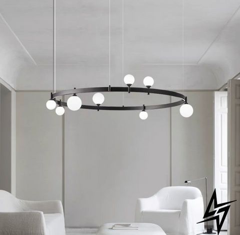 Люстра Modo Bubbles черная LED 23-38383 050172/1020bkwt фото